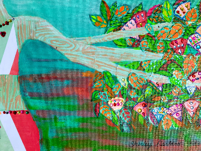 Funky Fall Collage - Grades 3-5
