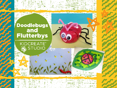 Kidcreate Studio - Fairfax Station. Doodlebugs and Flutterbys Weekly Class (18 Months-6 Years)