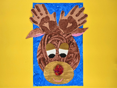 Handprint Reindeer Workshop (18 months-6 Years)