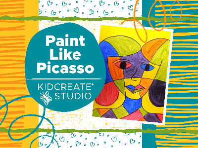 WELCOME WEEK- 50% OFF! Paint Like Picasso Homeschool Workshop (5-12 Years)