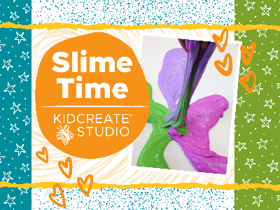 Kidcreate Studio - Fairfax Station. SUPER SATURDAY- 50% OFF! Slime Time Workshop (4-9 Years)