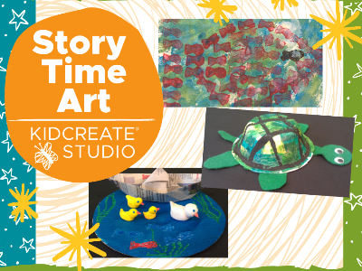 Kidcreate Studio - Newport News. Story Time Art Weekly Class (18 Months-6 Years)